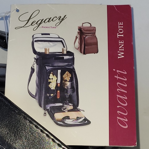 Vintage NWT Legacy wine tote - Picture 2 of 12